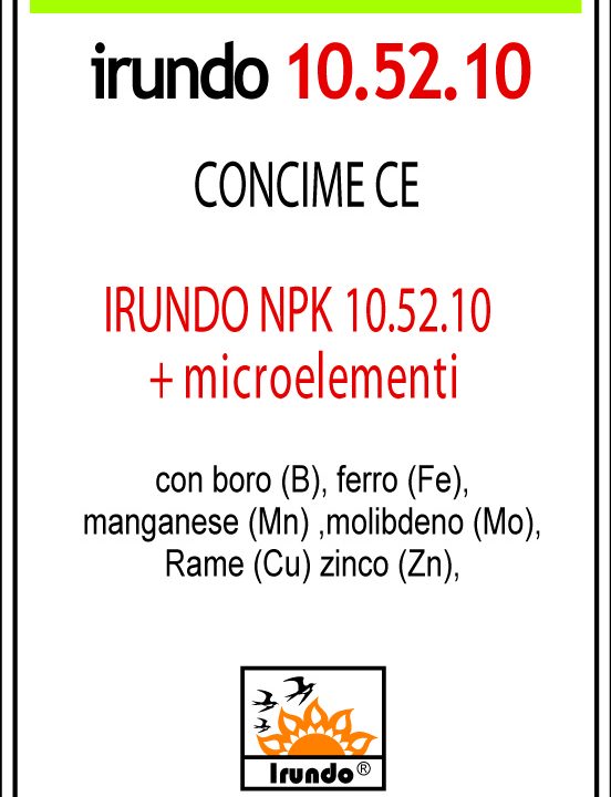 Irundo 10.52.10 + 1 + Microelementi